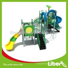 2015 Liben Play Plastic Outdoor Playground Structure with Slides, Monkey Bars and Climbing Frame